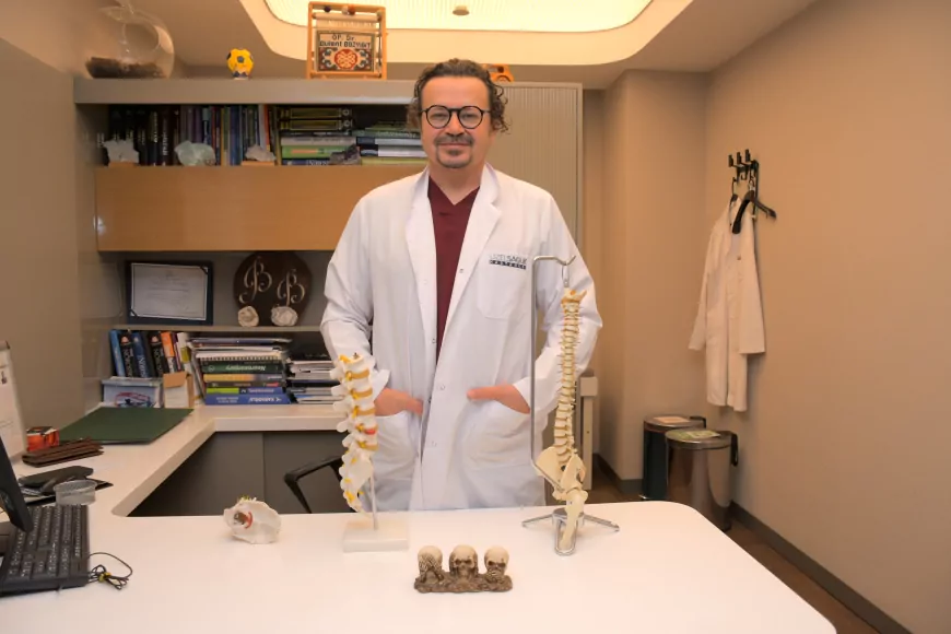 Özel Sağlık Hastanesi Beyin ve Sinir Cerrahisi Uzmanı Op. Dr. Bülent Bozyiğit: “Hareketsizlik Boyun Ağrılarını ve Fıtık Riskini Artırıyor”