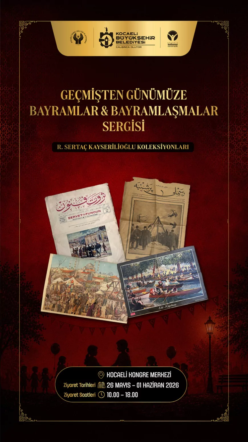 Kocaeli Büyükşehir Belediyesi’nden “Geçmişten Günümüze Bayramlar & Bayramlaşmalar” sergisi