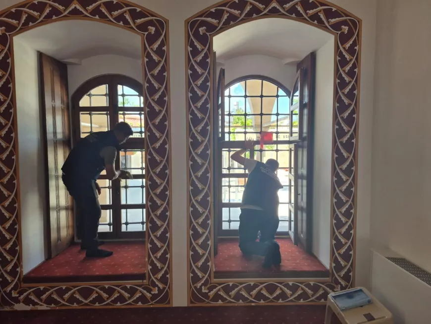 Hatay Büyükşehir Belediyesi Kurban Bayramı Öncesi İbadethaneleri Bayrama Hazır Hale Getirdi
