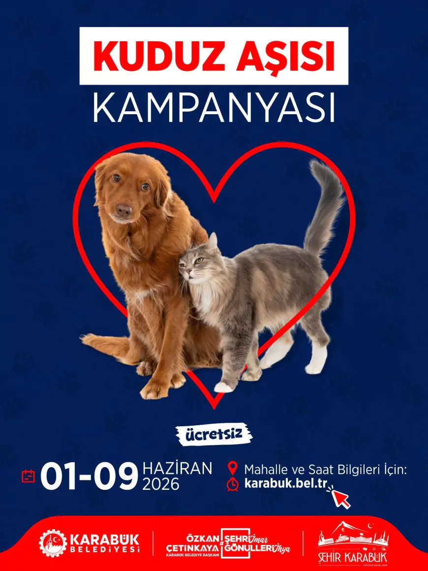 Karabük Belediye Başkanı Özkan Çetinkaya: “Kuduz Aşısını Tamamen Ücretsiz Olarak Hemşehrilerimizin Hizmetine Sunuyoruz”