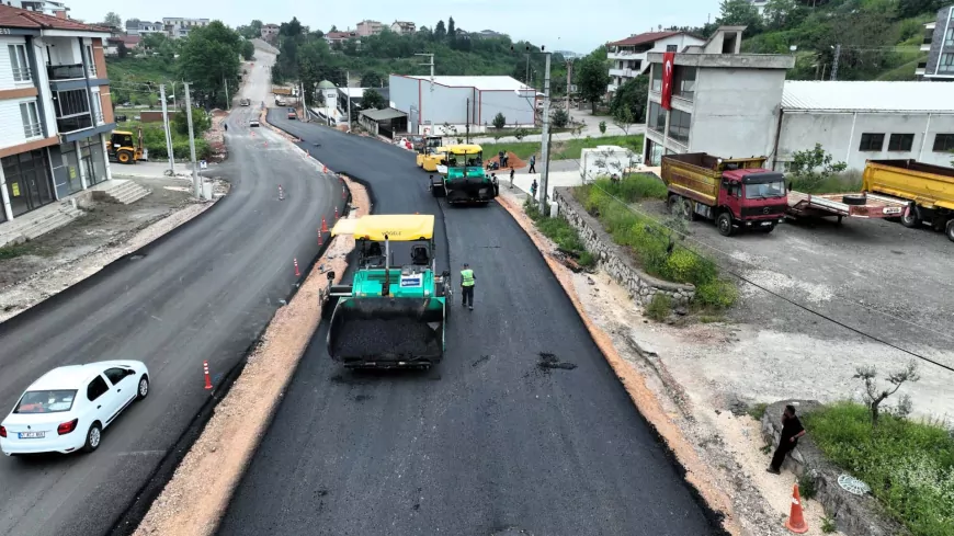 Kocaeli Büyükşehir Belediyesi Başiskele’de Hoca Ahmet Yesevi Caddesi’ni 2x2 Bölünmüş Yol Olarak Yeniliyor