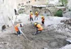 Artuklu’da Aşırı Yağışların Neden Olduğu Göçüğün Ardından Tarihi Sokakta Onarım Çalışmaları Başlatıldı
