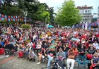 Trabzon’da Yüzlerce Taraftar Milli Takımın Dünya Kupası Mesaisini Dev Ekranda Takip Etti