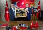 MHP ESKİŞEHİR İL BAŞKANI AYHAN SEZER, SİVRİHİSAR BELEDİYE BAŞKANI HABİL DÖKMECİ’Yİ AĞIRLADI