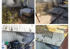Bodrum Torba Mahallesi’nde Metruk İşçi Konteynerinde Çıkan Yangın İtfaiye Ekiplerince Söndürüldü