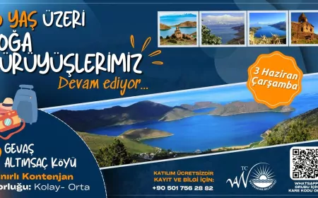 Van Büyükşehir Belediyesi 60 Yaş Üstü Vatandaşları Gevaş’ta Doğa Yürüyüşünde Buluşturacak