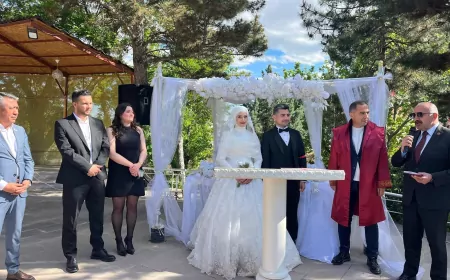 Delice’de Siyaset, Bürokrasi ve İş Dünyasını Buluşturan Düğünde Protokol Yoğun İlgi Gösterdi