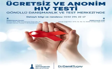 İzmir Büyükşehir Belediyesi Ücretsiz ve Anonim Test Hizmetini İkinci Merkezle Genişletti