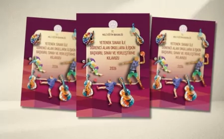 Millî Eğitim Bakanlığı 2026 Yetenek Sınavıyla Öğrenci Alan Okullar İçin Başvuru ve Yerleştirme Takvimini Açıkladı