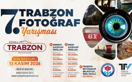 Trabzon Büyükşehir Belediyesi 7. Fotoğraf Yarışması ile kentin güzelliklerini objektiflere taşıyacak