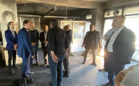 MHP Eskişehir İl Başkanı Ayhan Sezer Yangın Sonrası Ağaçhisarlılar Derneği’ni Ziyaret Etti ve Destek Sözü Verdi