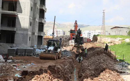 MARSU, Artuklu Nur Mahallesi’nde 1.550 Metrelik Atıksu Hattı Çalışmasını Tamamladı