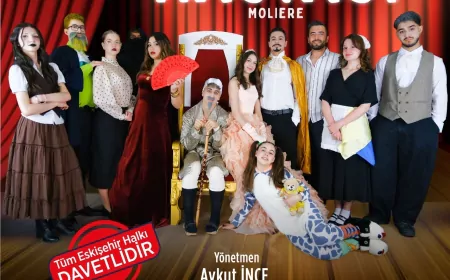 Eskişehir’de Molière’in “Hastalık Hastası” Oyunu Hasan Polatkan Kültür Merkezi’nde Sahnelenecek
