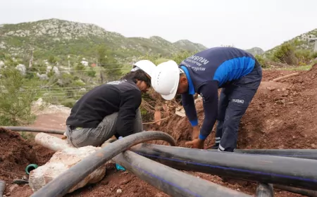 MUSKİ Bozburun İçme Suyu Projesi’nin 2. Etabını Tamamladı, Orhaniye ve Osmaniye’nin Su Sorunu Kalıcı Olarak Çözüldü