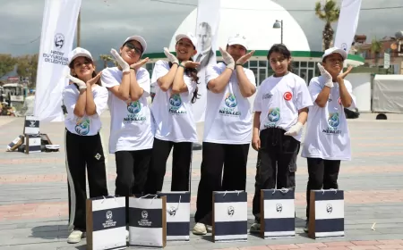 Hatay Büyükşehir Belediyesi Çevre Haftası’nda sahil ve deniz dibi temizliğiyle doğa bilincini güçlendirdi