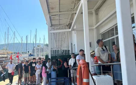 Muğla Büyükşehir Belediyesi İşletmesindeki Bodrum Limanı Deniz Hudut Kapısı 7 Gün 24 Saat Hizmete Başladı