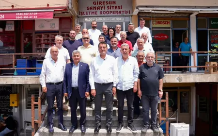 Giresun Belediye Başkanı Fuat Köse: “Üreten esnaf şehrin gücüdür, sanayi ekonominin belkemiğidir”