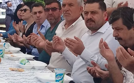 İYİ Parti Eskişehir Teşkilatı Mihalıççık’taki Yağmur ve Şükür Duasında Vatandaşlarla Buluştu