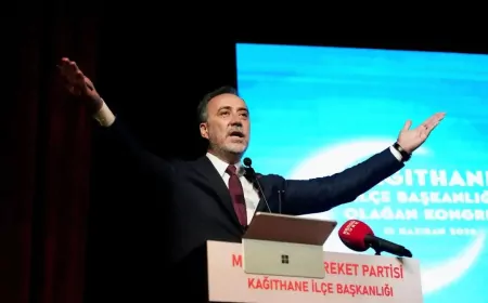 MHP İstanbul’da Sarıyer ve Kağıthane İlçe Kongreleri Yoğun Katılım ve Birlik Mesajlarıyla Tamamlandı
