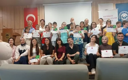 Türkiye Down Sendromu Derneği ve Veteran Hentbolcular Derneği İş Birliğindeki Hentbol +1 Projesi Sertifika Töreniyle Taçlandı