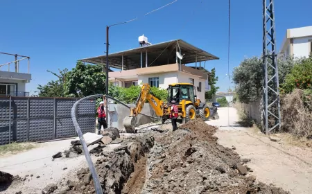 Altınözü Çetenli Mahallesi’nde 40 Yıllık İçme Suyu Şebekesi Modern Altyapıyla Yenileniyor
