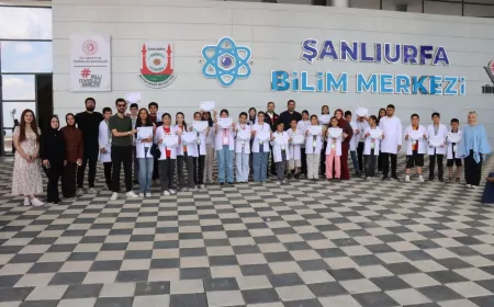 Şanlıurfa’da TÜBİTAK Destekli Yenilenebilir Enerji Eğitimi Sertifika Töreniyle Tamamlandı