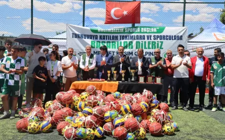 Şanlıurfa Büyükşehir Belediyesi ve Yeşilay İş Birliğinde Düzenlenen Futbol Turnuvasında Şampiyon Katar İmam Hatip Ortaokulu Oldu
