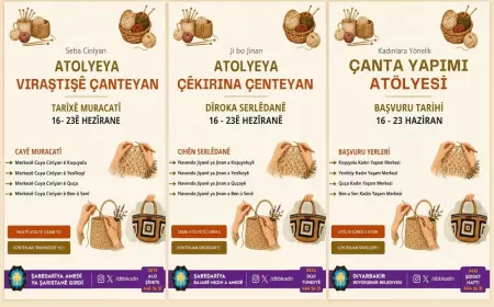 Diyarbakır Büyükşehir Belediyesi Kadınlara Yönelik Ücretsiz Çanta Yapımı Atölyesi İçin Başvuruları Başlattı