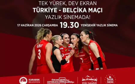 Karabük Belediye Başkanı Özkan Çetinkaya: “Filenin Sultanları İçin Yazlık Sinemada Omuz Omuza Buluşuyoruz”