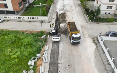 Eskişehir Büyükşehir Belediyesi ESKİ Cömert Sokak’ta altyapıyı güçlendirdi, yeni hatlar tamamlandı