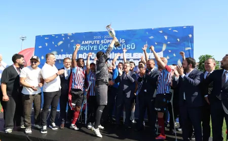 Trabzon Büyükşehir Belediyesi Ampute Futbol Takımı Türkiye Kupası Yarı Finalinde Başkent Ampute FG ile Karşılaşacak