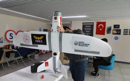 Hatay Büyükşehir Belediyesi Destekli ANKA İHA Projesi Yarışmada Yarı Finale Yükseldi