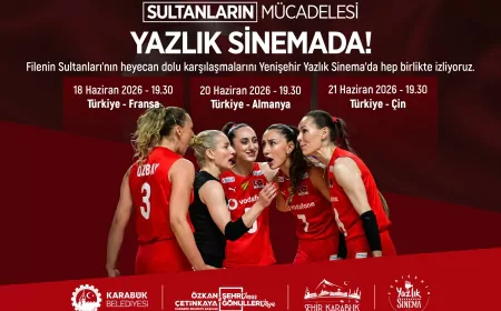 Karabük Belediye Başkanı Özkan Çetinkaya: “Filenin Sultanlarımızı desteklemek için tüm vatandaşlarımızı yazlık sinemaya bekliyoruz”