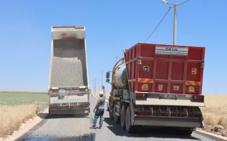 Şanlıurfa Büyükşehir Belediyesi Haliliye’de 6 Kilometrelik Kırsal Yolu Yenileyerek Ulaşıma Açtı