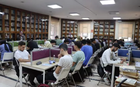Şanlıurfa Büyükşehir Belediyesinin 9 Kütüphanesi YKS Öncesi Öğrencilerin Çalışma Merkezi Oldu