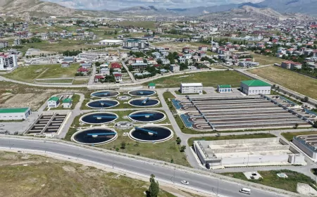 Van Büyükşehir Belediyesi Van Gölü'nün korunması için atıksu arıtma tesisleriyle kirletici yükü önemli ölçüde azaltıyor