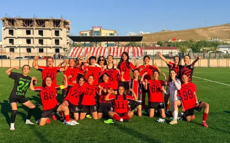 Van Büyükşehir Belediyespor Kadın Futbol Takımı Beyazıt Spor'u 3-0 Mağlup Ederek Play-Off'a Yükseldi