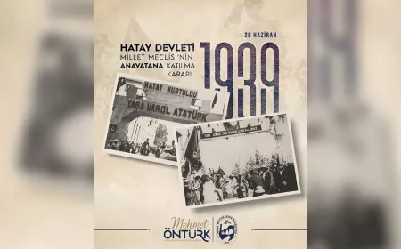 Hatay Büyükşehir Belediye Başkanı Mehmet Öntürk: “Hatay Ana Vatanına Hep Birlikte Tek Yürek Olarak Koştu”
