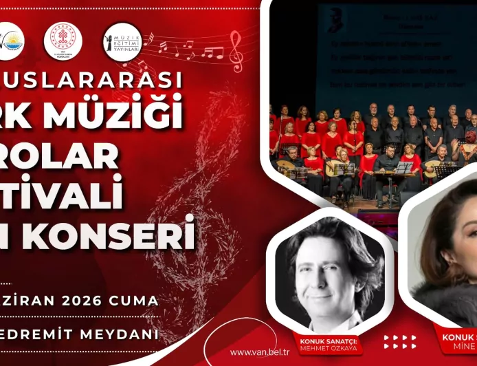 Van’da 10. Uluslararası Türk Müziği Korolar Festivali Konseri Sanatseverlerle Buluşacak