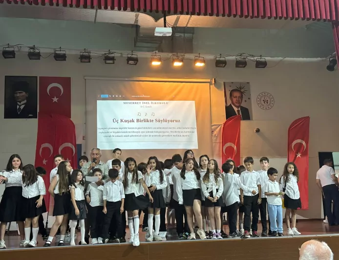 Meserret İnel İlkokulu’nda “3 Nesil Birlikte Söylüyoruz” Türkü Gecesi Kuşakları Aynı Ezgide Buluşturdu