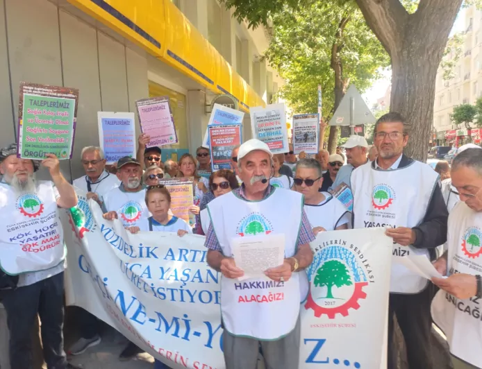 Tüm Emeklilerin Sendikası Eskişehir Şubesi Temsilciler Kurulu Üyesi Haydar Özkapı: “Derhal adaletli bir gelir dağılımı ve buna uygun emekli aylığı düzenlemesi yapılmalıdır”