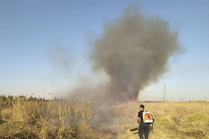 Mardin’de Bir Haftada 236 Yangına Müdahale Edildi, Anız Yangınlarına Karşı Uyarı Yapıldı