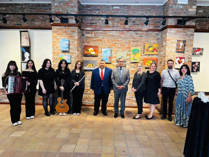Muzaffer Çil Anadolu Lisesi Öğrencilerinin 150 Eserlik Sergisi Sanatseverlerle Buluştu