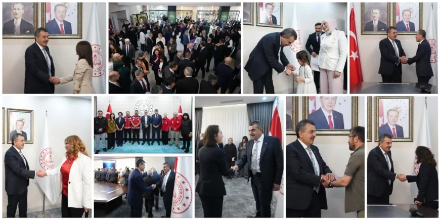 Millî Eğitim Bakanı Yusuf Tekin: “Evlatlarımızın geleceği için omuz omuza çalışmayı sürdürüyoruz”