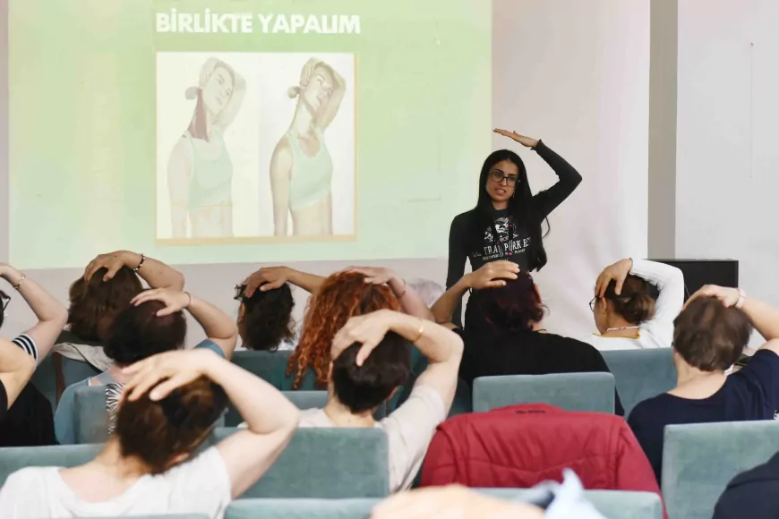 Ankara Büyükşehir Belediyesi ve Hacettepe Üniversitesi iş birliğiyle kadınlara sağlıklı yaşam ve hareket eğitimi verildi