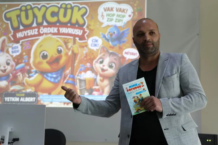 Van Büyükşehir Belediyesi Çocukları Ulusal Yazar Yetkin Albert ile Buluşturdu