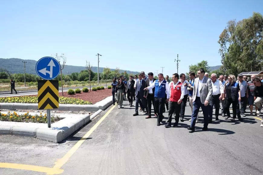 Muğla Büyükşehir Belediye Başkanı Ahmet Aras Dalaman ve Ortaca’daki yatırım çalışmalarını yerinde inceledi