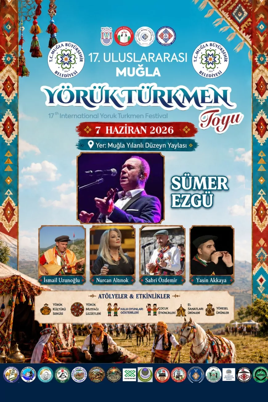 Muğla’da 17’nci Uluslararası Yörük-Türkmen Toyu Göçer Kültürün Geleneklerini İki Gün Boyunca Yaşatacak