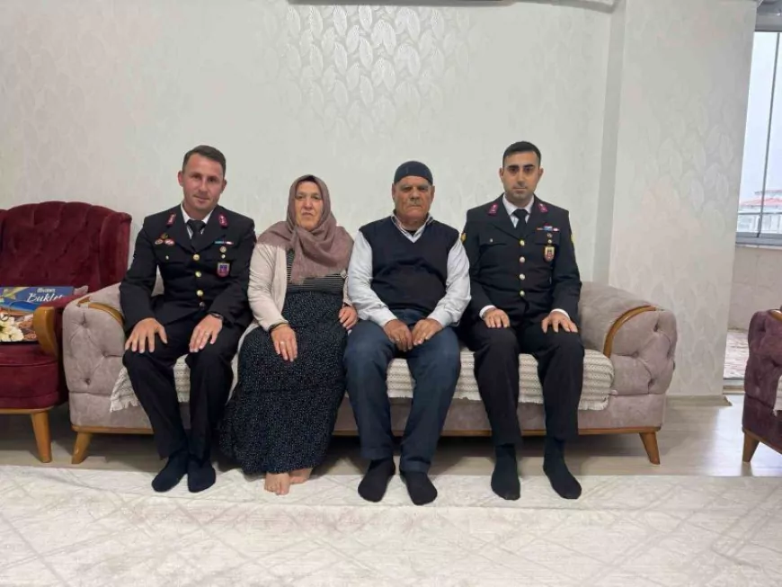 Gaziantep İl Jandarma Komutanlığı Kurban Bayramında Şehit Aileleri ve Gazileri Ziyaret Etti