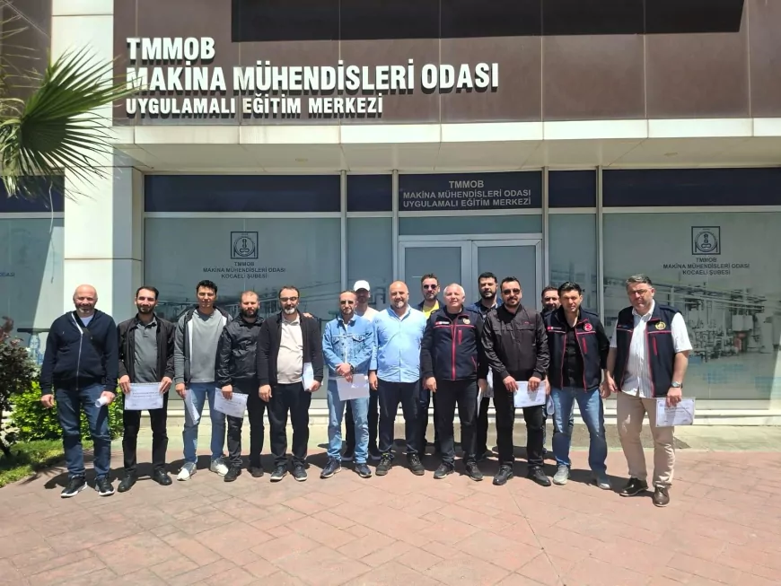 Kocaeli Büyükşehir Belediyesi İtfaiye Personeline Patlamadan Korunma Eğitimi Verildi